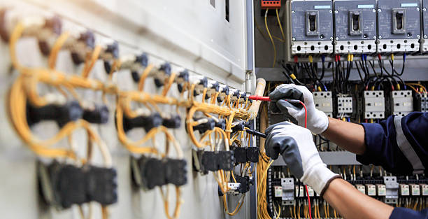 Professional Electrician technician working in Canton, OH